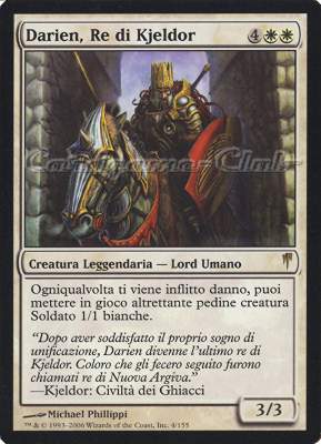 004 / 155 Darien, Re di Kjeldor rara (IT) -NEAR MINT-