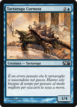 055 / 249 Tartaruga Cornuta comune (IT) -NEAR MINT-