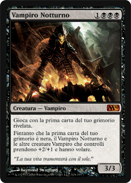 118 / 249 Vampiro Notturno rara mitica (IT) -NEAR MINT-