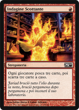 128 / 249 Indagine Scottante comune (IT) -NEAR MINT-