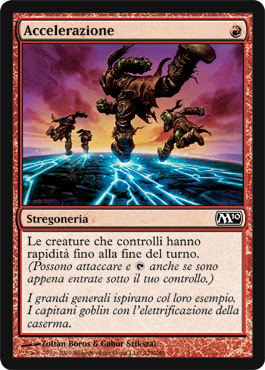 129 / 249 Accelerazione comune (IT) -NEAR MINT-