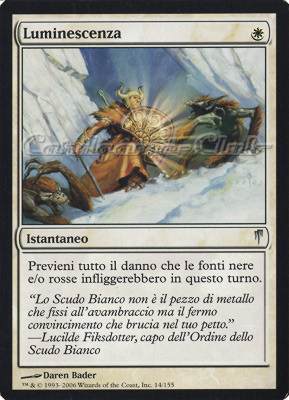 014 / 155 Luminescenza non comune (IT) -NEAR MINT-