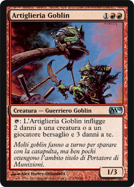 138 / 249 Artiglieria Goblin non comune (IT) -NEAR MINT-