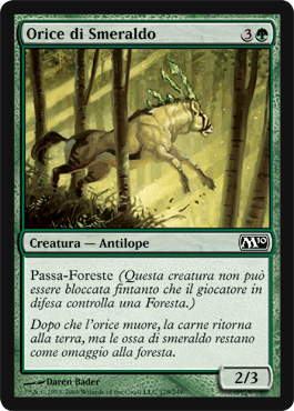 179 / 249 Orice di Smeraldo comune (IT) -NEAR MINT-