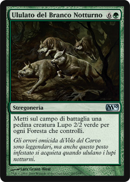 187 / 249 Ululato del Branco Notturno non comune (IT) -NEAR MINT-