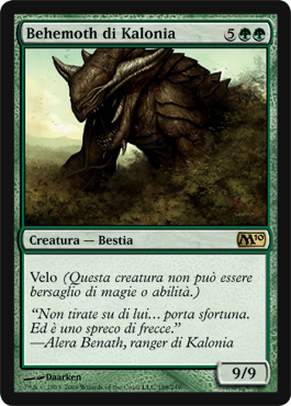 188 / 249 Behemoth di Kalonia rara (IT) -NEAR MINT-