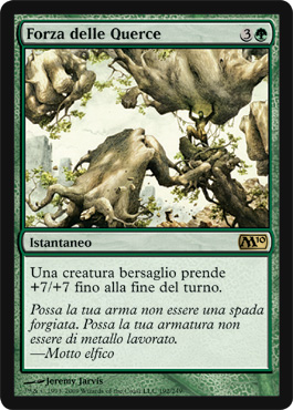 192 / 249 Forza delle Querce rara (IT) -NEAR MINT-