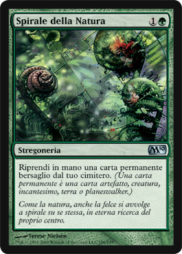 196 / 249 Spirale della Natura non comune (IT) -NEAR MINT-
