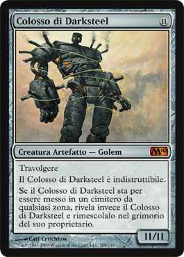 208 / 249 Colosso di Darksteel rara mitica (IT) -NEAR MINT-