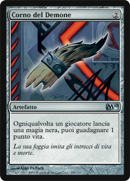 209 / 249 Corno del Demone non comune (IT) -NEAR MINT-