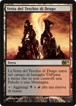 223 / 249 Vetta del Teschio di Drago rara (IT) -NEAR MINT-