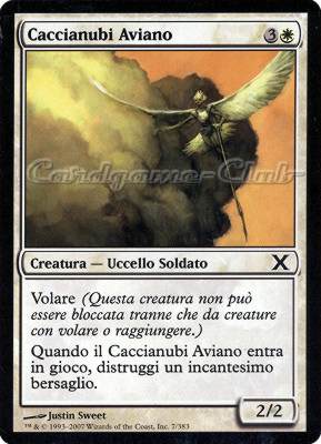 007 / 383 Caccianubi Aviano comune (IT) -NEAR MINT-