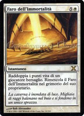 010 / 383 Faro dell'Immortalita' rara (IT) -NEAR MINT-