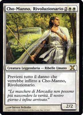 012 / 383 Cho-Manno, Rivoluzionario rara (IT) -NEAR MINT-