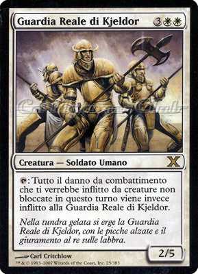 025 / 383 Guardia Reale di Kjeldor rara (IT) -NEAR MINT-