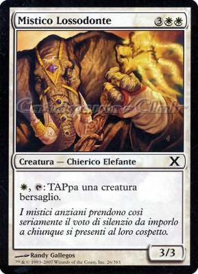 026 / 383 Mistico Lossodonte comune (IT) -NEAR MINT-