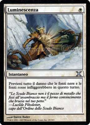 028 / 383 Luminescenza non comune (IT) -NEAR MINT-