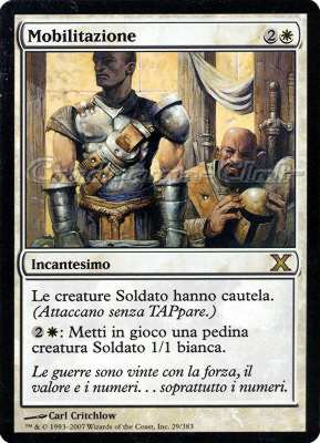 029 / 383 Mobilitazione rara (IT) -NEAR MINT-