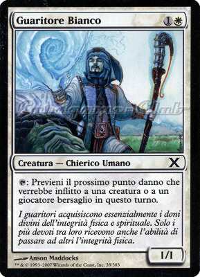 038 / 383 Guaritore Bianco comune (IT) -NEAR MINT-