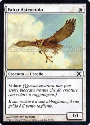 050 / 383 Falco Astrocoda comune (IT) -NEAR MINT-