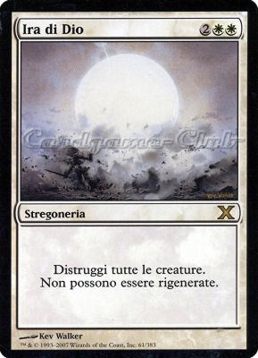 061 / 383 Ira di Dio rara (IT) -NEAR MINT-