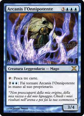 066 / 383 Arcanis l'Onnipotente rara (IT) -NEAR MINT-
