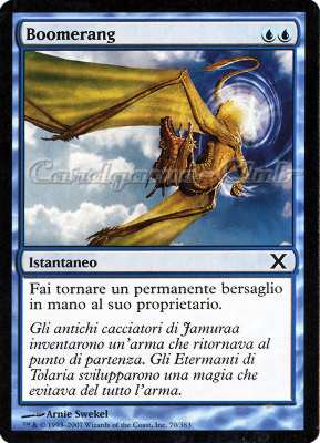 070 / 383 Boomerang comune (IT) -NEAR MINT-