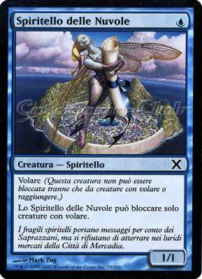 075 / 383 Spiritello delle Nuvole comune (IT) -NEAR MINT-