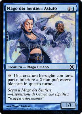 077 / 383 Mago dei Sentieri Astuto comune (IT) -NEAR MINT-