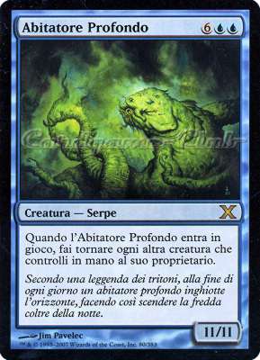 080 / 383 Abitatore Profondo rara (IT) -NEAR MINT-