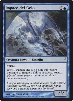 034 / 155 Rapace del Gelo comune (IT) -NEAR MINT-