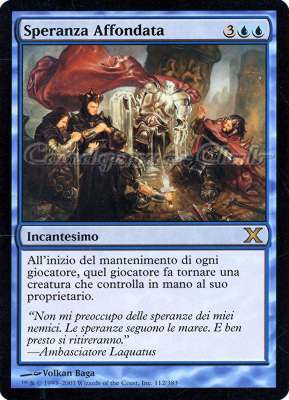 112 / 383 Speranza Affondata rara (IT) -NEAR MINT-