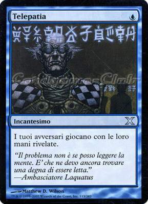 113 / 383 Telepatia non comune (IT) -NEAR MINT-