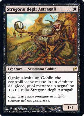 120 / 301 Stregone degli Astragali rara (IT) -NEAR MINT-