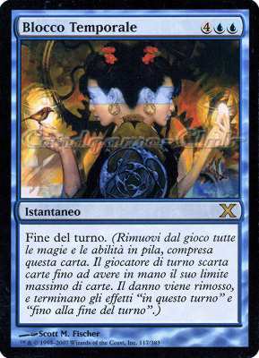 117 / 383 Blocco Temporale rara (IT) -NEAR MINT-