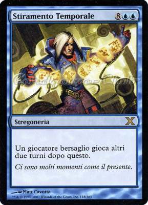 118 / 383 Stiramento Temporale rara (IT) -NEAR MINT-