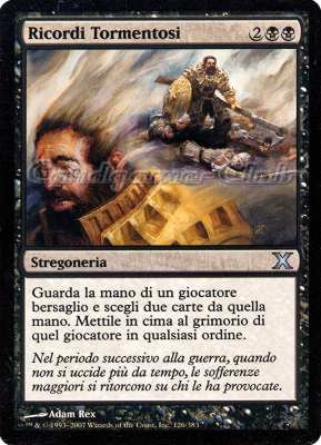 126 / 383 Ricordi Tormentosi non comune (IT) -NEAR MINT-