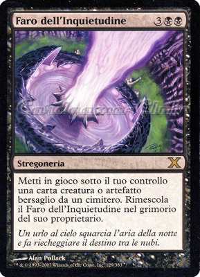 129 / 383 Faro dell'Inquietudine rara (IT) -NEAR MINT-