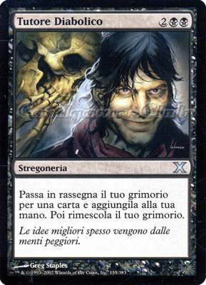 135 / 383 Tutore Diabolico non comune (IT) -NEAR MINT-