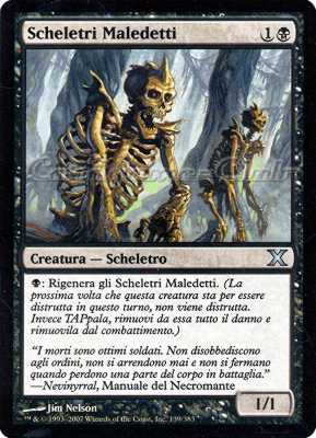 139 / 383 Scheletri Maledetti non comune (IT) -NEAR MINT-