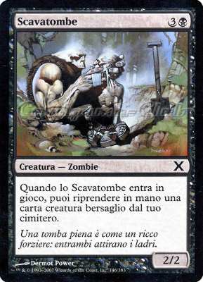 146 / 383 Scavatombe comune (IT) -NEAR MINT-