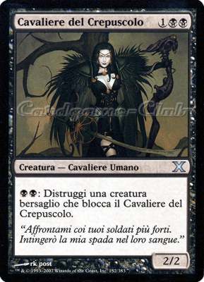 152 / 383 Cavaliere del Crepuscolo non comune (IT) -NEAR MINT-