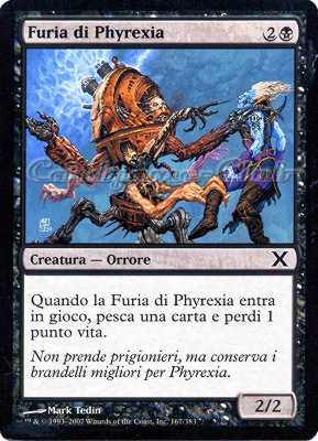 167 / 383 Furia di Phyrexia comune (IT) -NEAR MINT-