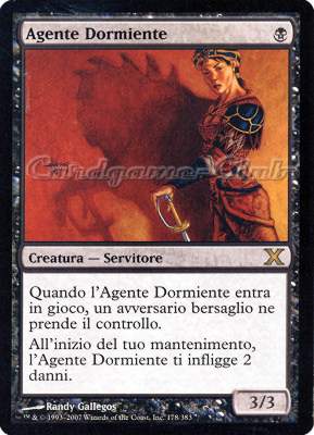 178 / 383 Agente Dormiente rara (IT) -NEAR MINT-