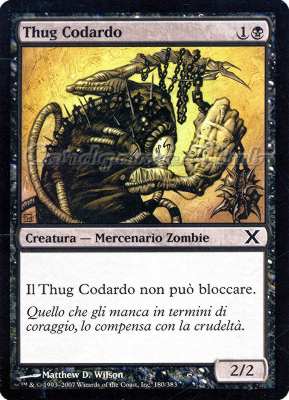 180 / 383 Thug Codardo comune (IT) -NEAR MINT-
