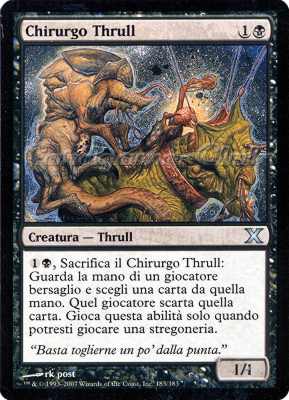 183 / 383 Chirurgo Thrull non comune (IT) -NEAR MINT-