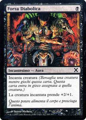 185 / 383 Forza Diabolica comune (IT) -NEAR MINT-