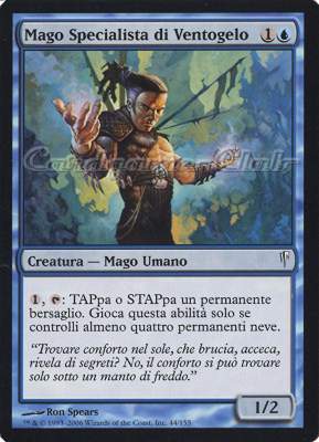 044 / 155 Mago Specialista di Ventogelo comune (IT) -NEAR MINT-