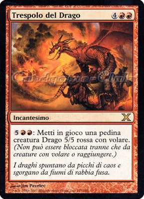 197 / 383 Trespolo del Drago rara (IT) -NEAR MINT-