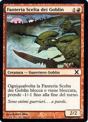 206 / 383 Fanteria Scelta dei Goblin comune (IT) -NEAR MINT-